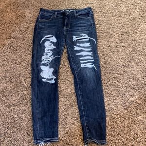 AE high rise jeggings